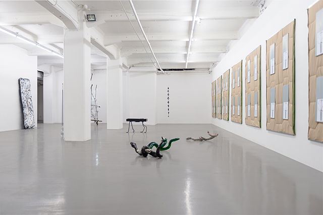 Vue de l'exposition collective Non-target Unknown, 2018, Platform, Stockholm (S)