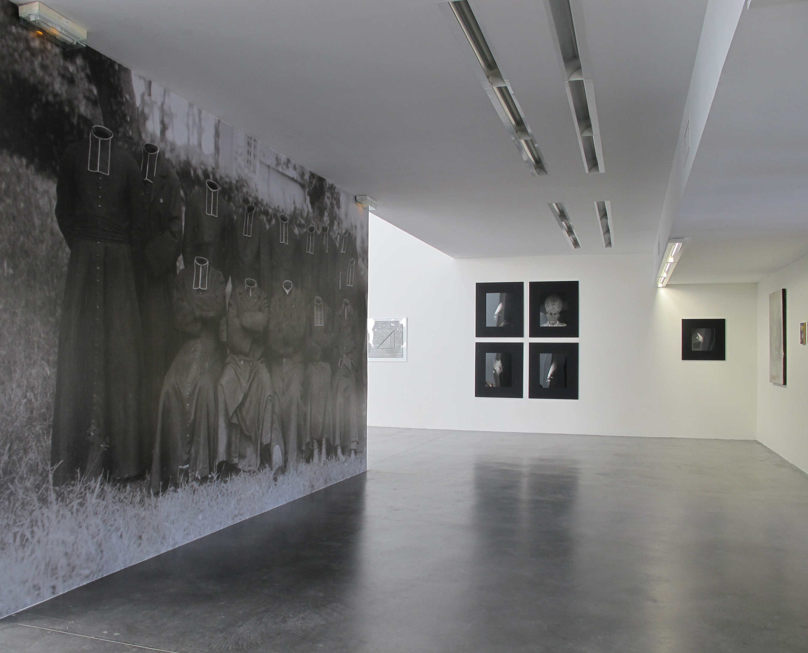 Vue de l'exposition Invisible (2019), Artothèque de Châtellerault