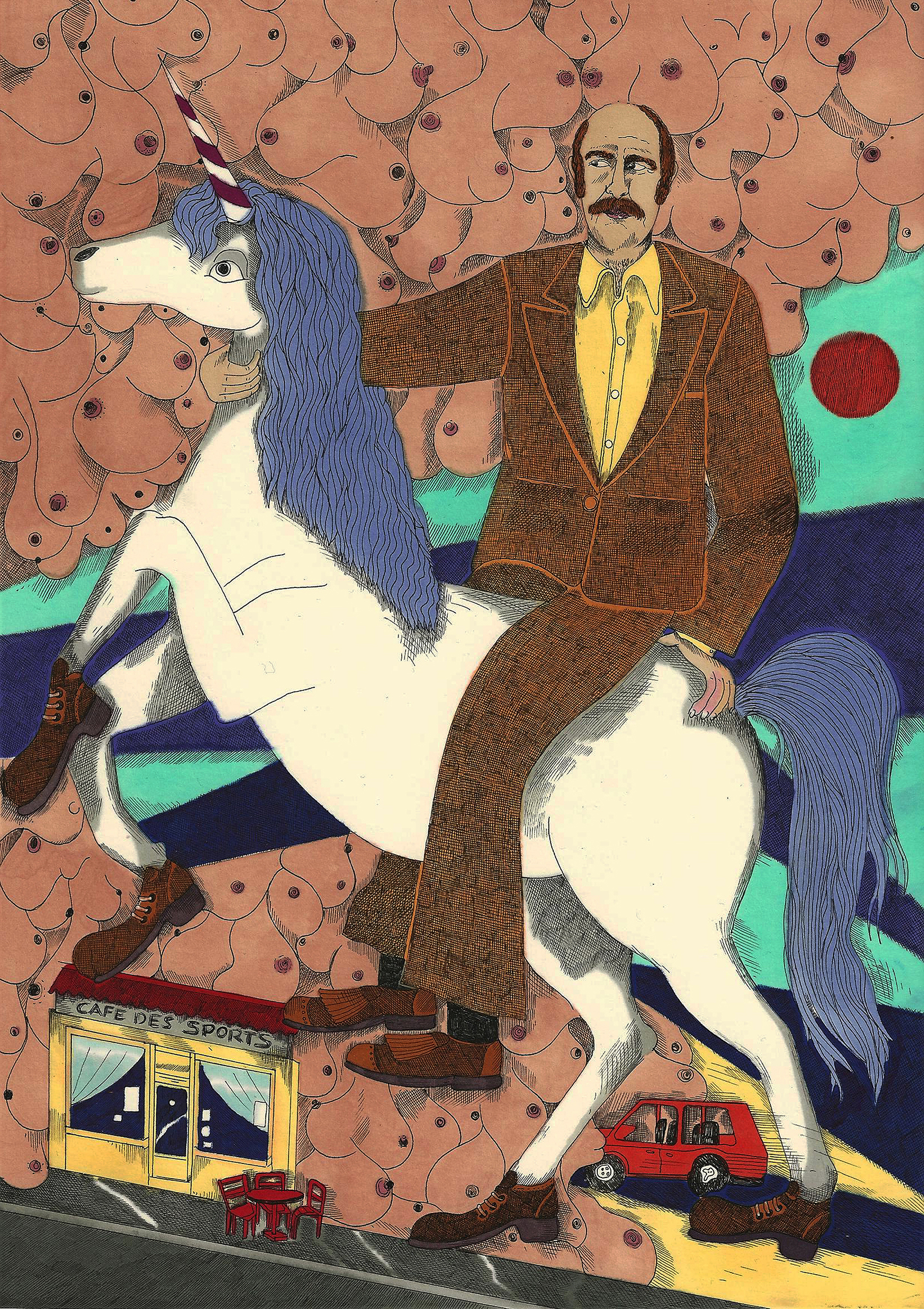 {Jean-Pierre Marielle et la licorne,} 2013