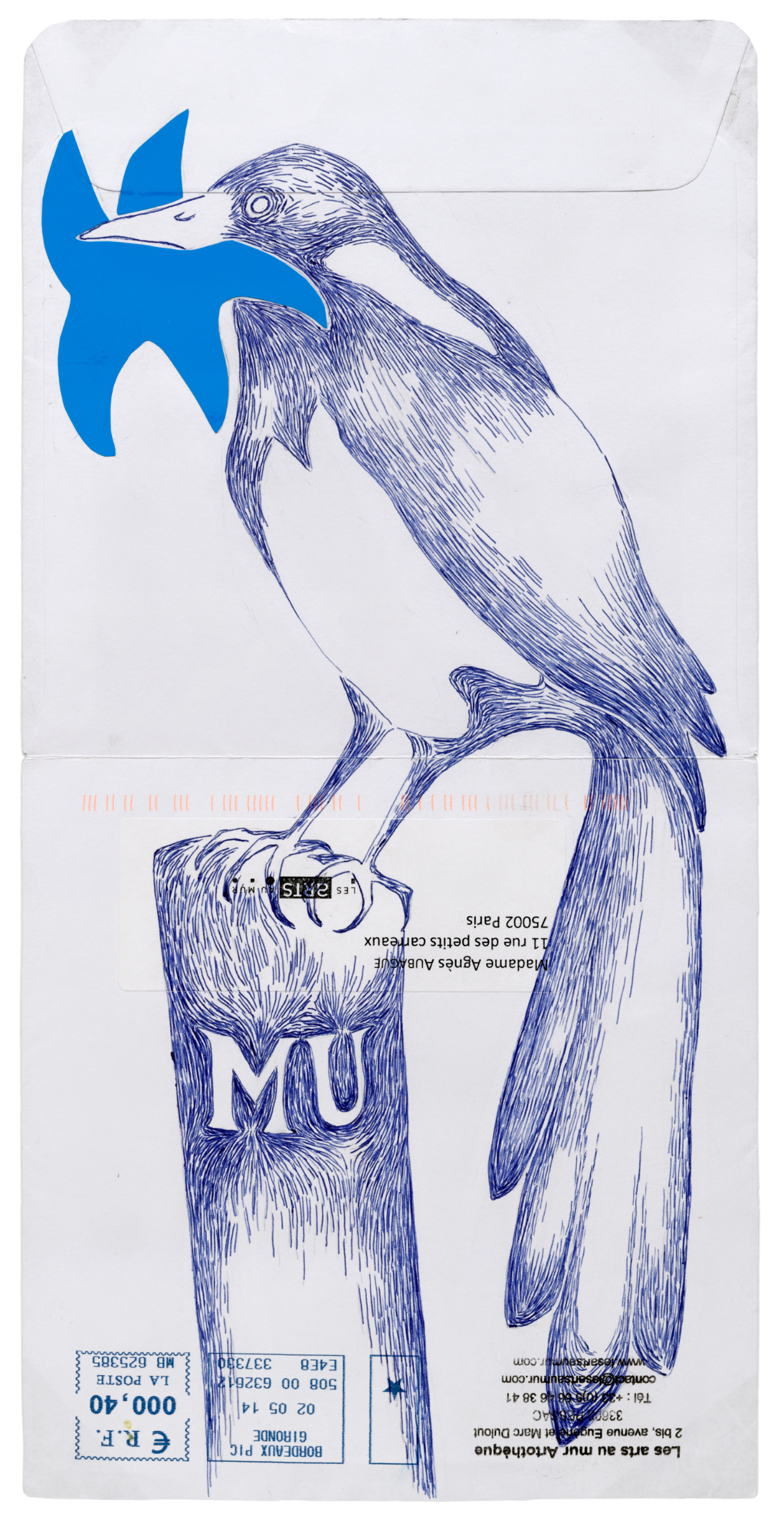 {Mu, la pie bleue}, 2014