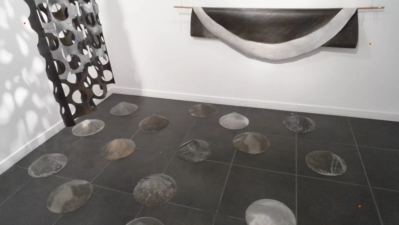 Vue de l'exposition personnelle, Galerie Artset, Limoges, 2014
