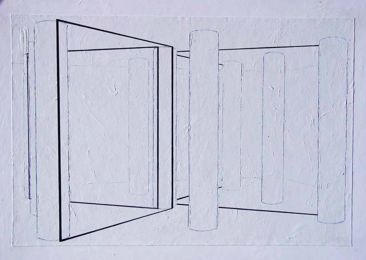 {Sans titre (9 colonnes 3/3)}, 2003