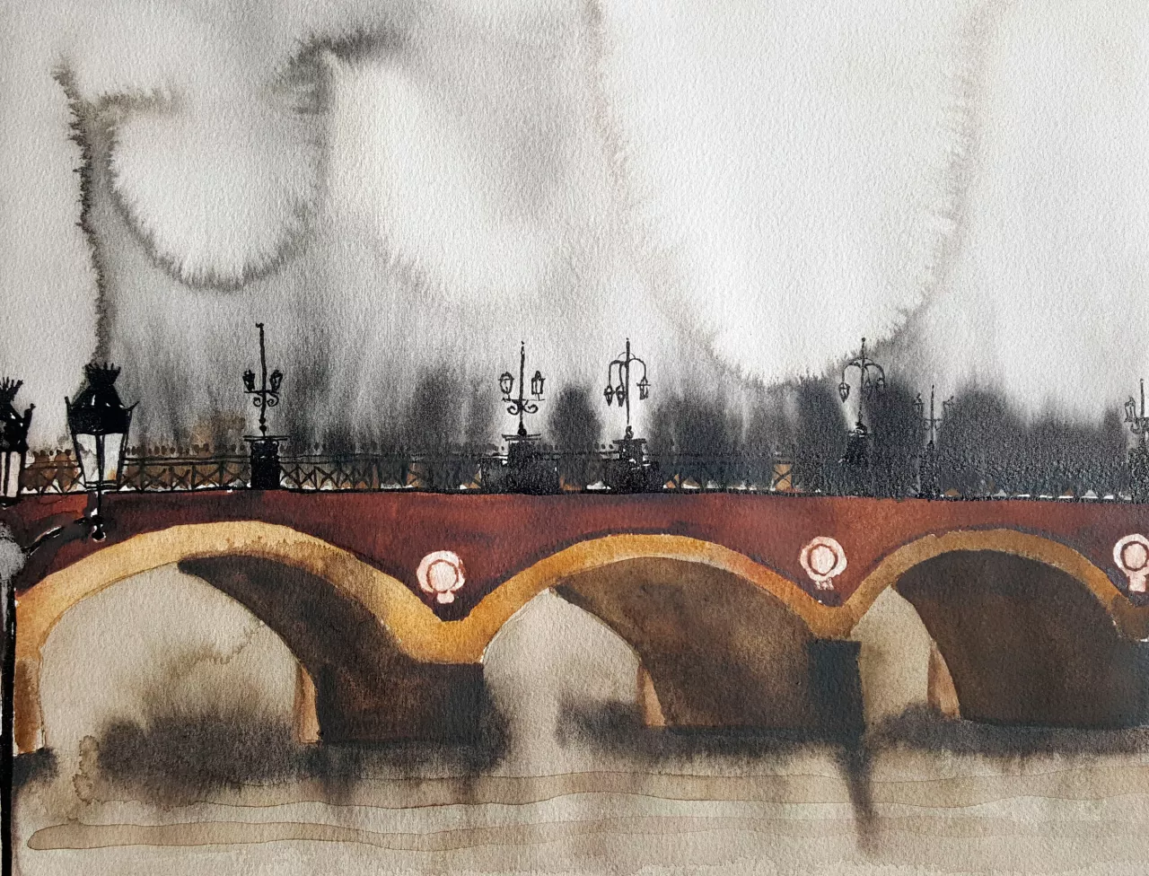 {Traverser l'unique pont de Bordeaux,} 15 juin 2020