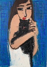 {Le chat noir}, 2021