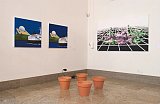 Vue de l'exposition Entropia, Centre international d'art et du paysage, Vassivières, 2004
