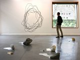 Vue de l'exposition Corps minéral, Cité des Pyrénées, Pau, 2018