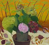 {Seau d'hortensias,} 2017