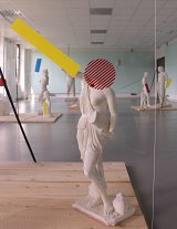 {{ {Tout le monde se repose ici sauf moi}, détail, 2019 }} 