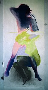 Dessin au pastel sur papier canson, 1978