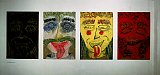 {Quatre visages,} 1982