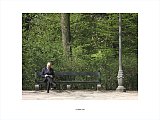 {Parc (homme lisant), Bruxelles, 13 avril 2007 }