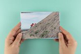 Edition de cartes postales à partir d'une sélection de photographies de la série Nos châteaux de sable ne meurent pas avec l'été