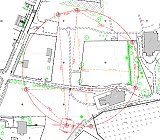 {{ {Ronde des Ombelles,} 2015-2019}} (épure d'implantation)