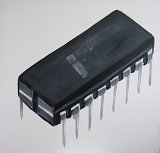 {Le musée des musées (microprocesseur),} 2007 (détruit)