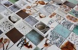 Détail des 365 pièces installées dans l'atelier