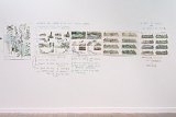 Vue de l'exposition Castor, l'amant de la rivière, Artothèque de Caen, 2024