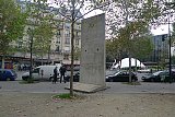 Vue de la Biennale d'art contemporain de Belleville, Place du Colonel Fabien, 2012