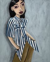 {La chemise à rayures}, 2021