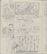 Dessin préparatoire (carnet)