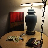 {Curtains at Key Lanterne}, 2017