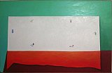 {La nappe blanche (six couverts),} 2003
