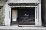Vue de l'installation de la série Couvent de Massip - Sans titre 5, exposition de fin de résidence, dans le cadre de L'Autre Festival organisé par l'association « Derrière le Hublot », Capdenac gare (Aveyron), 2015