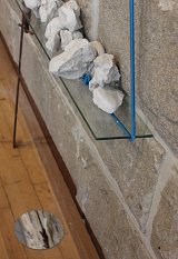 {Tourner la tête à l'inertie}, détail, 2018