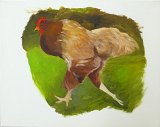 {Les poules, même en peinture (11)}, 2019