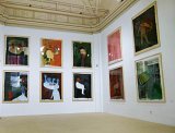 Salle Michel Herreria, Fondation Antonio Perez, Cuenca (Espagne) 16 peintures sur papier, 150 x 190 cm (sans cadre)