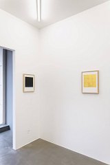 {Diffuse noir-prusse} et {Diffuse or II}, 2016