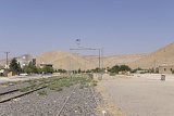 Photographie numérique de la voie ferroviaire à Mardin