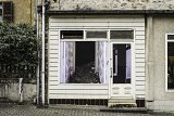 Vue de l'installation de la série Couvent de Massip - Sans titre 1, exposition de fin de résidence, dans le cadre de L'Autre Festival organisé par l'association « Derrière le Hublot », Capdenac gare (Aveyron), 2015