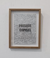 {Presque copiste}, 2020