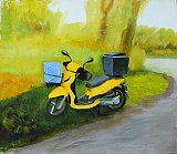 {Mobylette jaune}, 19 avril