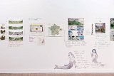 Vue de l'exposition Castor, l'amant de la rivière, Artothèque de Caen, 2024