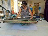 Documentation des étapes de production de la sérigraphie