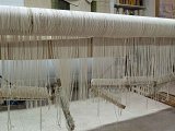 Vue d'atelier des lissières d'Aubusson Documentation de la production L'Atelier A2 avec France-Odile Perrin-Crinière, Patricia Bergereau et Aiko Konomi