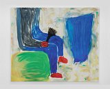{Le repos (les volets bleus)}, 2018