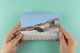Edition de cartes postales à partir d'une sélection de photographies de la série Nos châteaux de sable ne meurent pas avec l'été