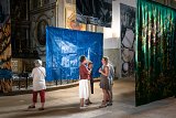 Vue de l'exposition Aubusson, histoire de la tapisserie..., Le Miroir, Poitiers, 2019