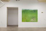  Le vent se lève, 2020 (à gauche) Huile sur toile, 130 x 160 cm Collection privée