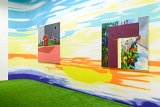 Vue de l'exposition {Merci de bien vouloir}, les arts au mur artothèque, Pessac, 2022