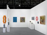 Vue du stand de la Galerie Joy de Rouvre (Genève), artgenève 2022 Avec John M. Armleder, John M. Armleder & Mousses 43, Claudia Comte, Christian Floquet, Frédéric Gabioud, Sylvain Croci-Torti, Karim Forlin, David Malek, Christian Robert-Tissot, Blair Thurman