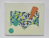 {Étude d'écharpe pour bonhomme de neige}, 2016