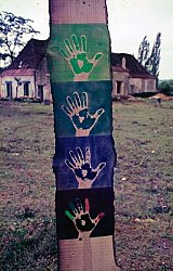 {La Dernière sapinette,} Lalinde, 1976 (détail)