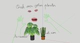 Dessin numérique accompagnant le « casting de plantes », appel à une grande quantité de plantes en pot pour prendre part à l'installation