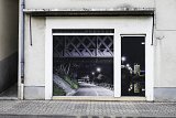 Vue de l'installation de la série Couvent de Massip - Sans titre 10, exposition de fin de résidence, dans le cadre de L'Autre Festival organisé par l'association « Derrière le Hublot », Capdenac gare (Aveyron), 2015