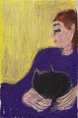 {Le gros chat noir}, 2020