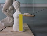 {{ {Tout le monde se repose ici sauf moi}, détail, 2019 }} 