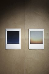 {Diffuse noir-indigo} et {Diffuse gris-bleu-jaune-orangé}, 2014